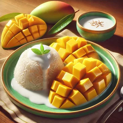 Mango sticky rice